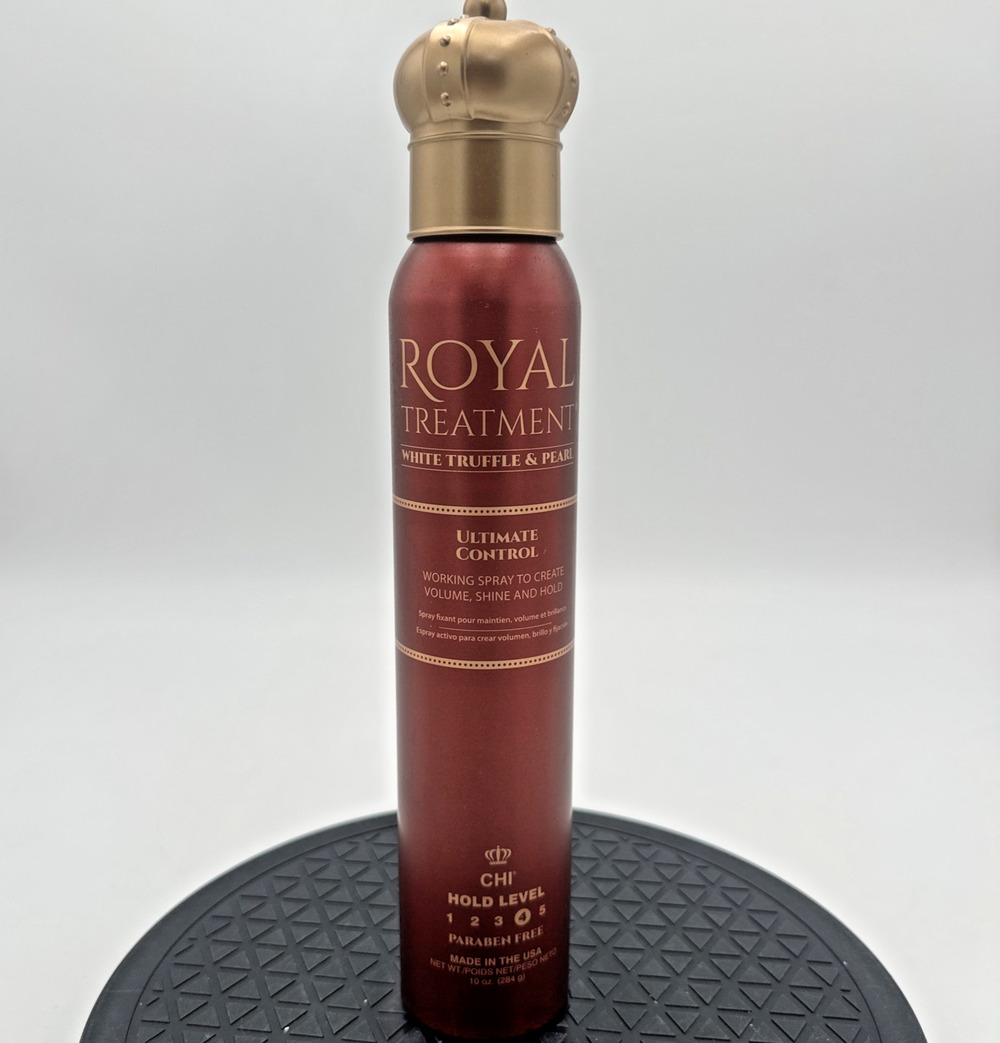 CHI Royal Treatment Ultimate Control Hairspray 10oz With Truffle And Pearl